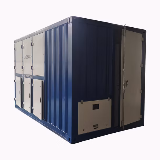 1000kw/1250kw/800kw/1MW AC manequim gerador refrigerado a ar grupo gerador resistivo manual/banco de carga de controle automático